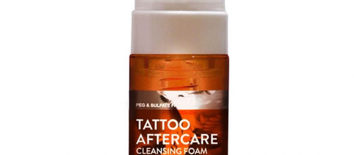 AloeTattoo Aftercare Cleansing Foam – 125 ml Tattoo aftercare produit soin inkgallery